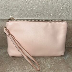 NWOT a. new day Blush Pink Wristlet Clutch, FINAL PRICE